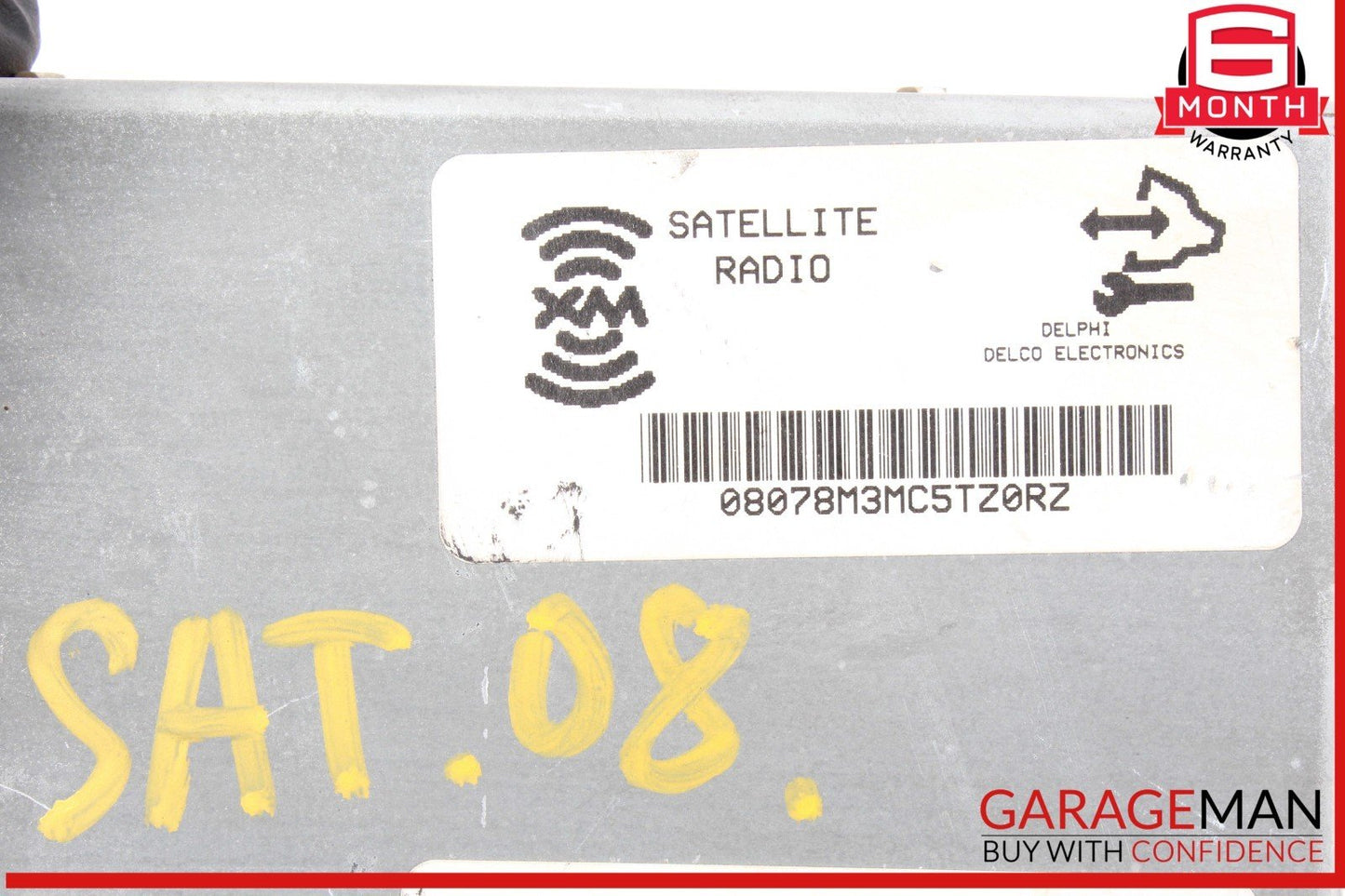 07-10 Saturn Sky Satellite Radio Receiver Control Module Unit 28040222 OEM