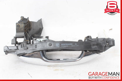 15-20 Mercedes W205 C300 Front Right Keyless Go Exterior Door Handle Silver OEM