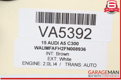 12-17 Audi A5 S5 Front Right Passenger Side Seat Belt Seatbelt Feeder Motor OEM