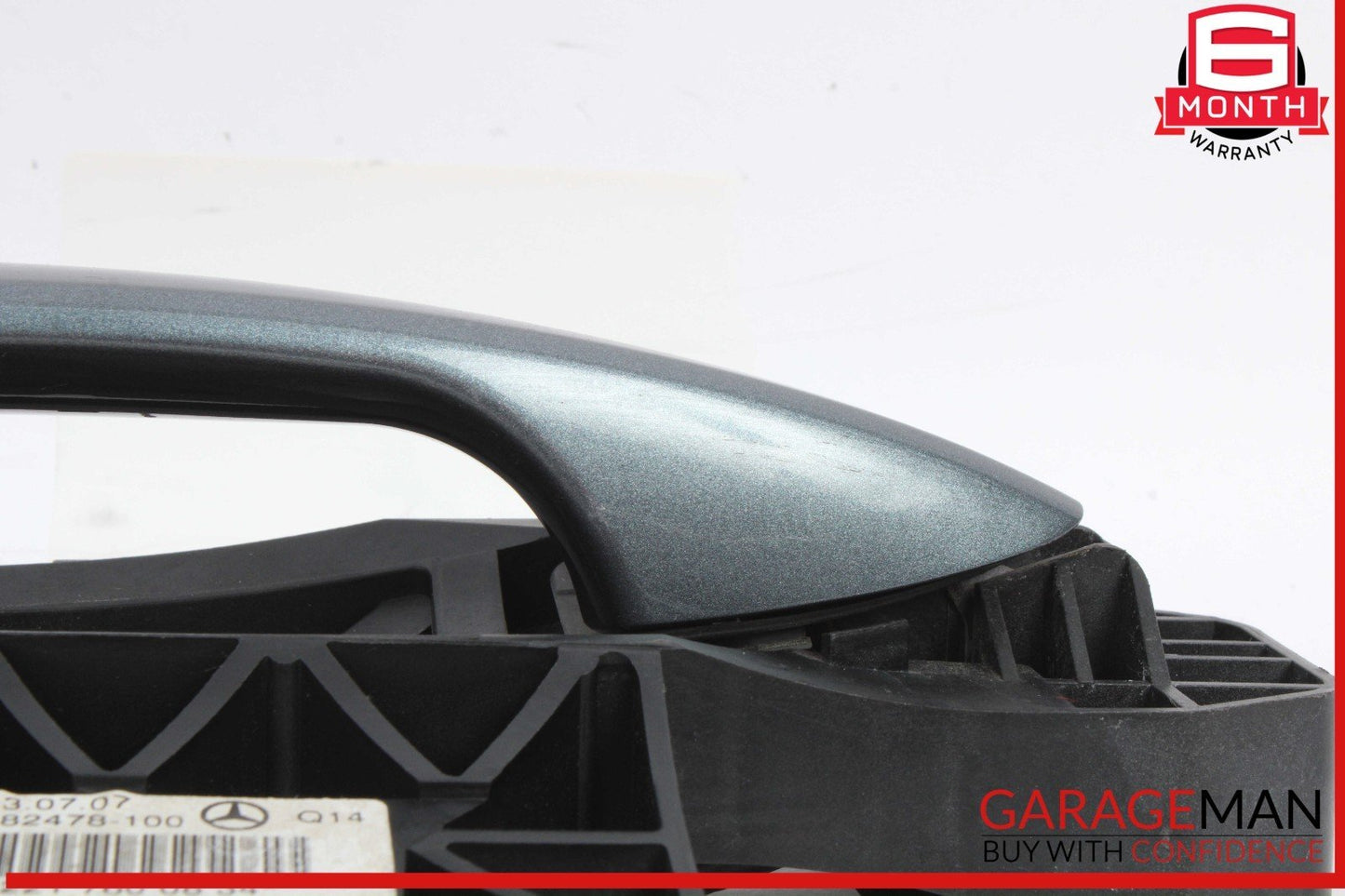 07-13 Mercedes W221 S550 Rear Right Passenger Side Exterior Door Handle Gray OEM