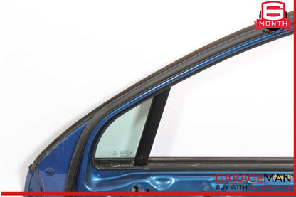 15-24 Porsche Macan 95B Front Right Passenger Side Door Shell Blue OEM