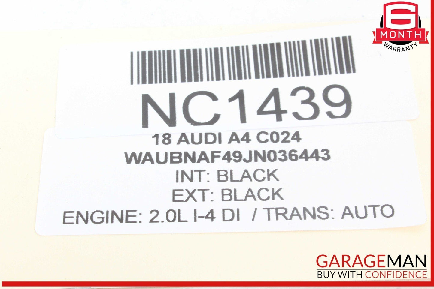 17-24 Audi A4 Rear Left Driver Side CV Axle Shaft Halfshaft 8W0501203K OEM