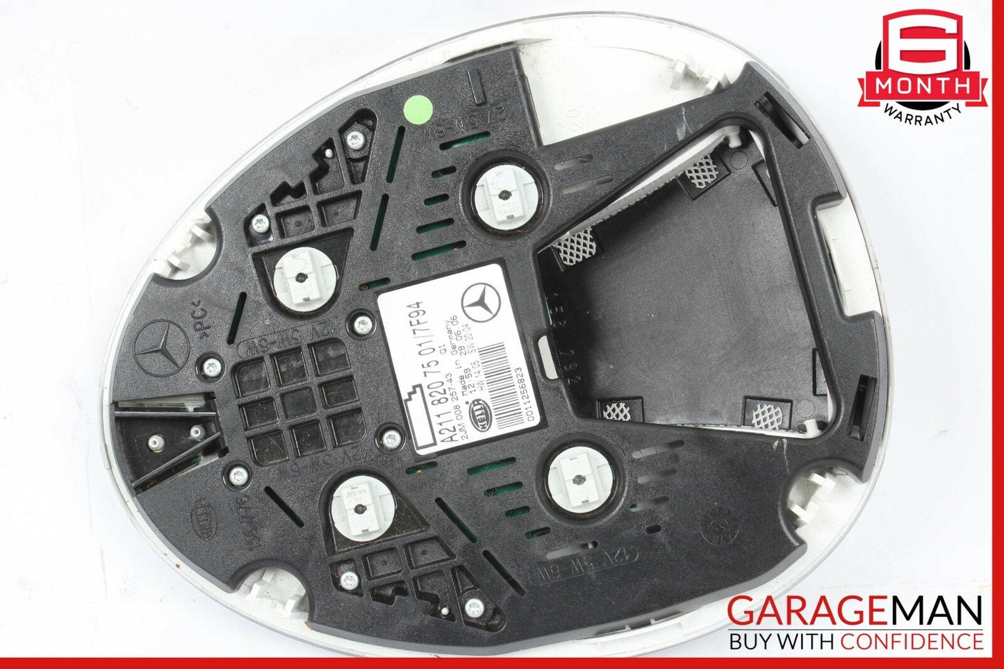 03-11 Mercedes CLS500 E350 Rear Overhead Interior Top Upper Dome Light Lamp Gray