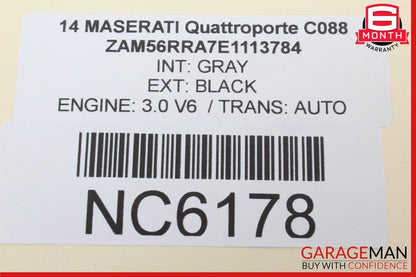 14-17 Maserati Quattroporte Rear Left Driver Side Door Lock Latch Actuator