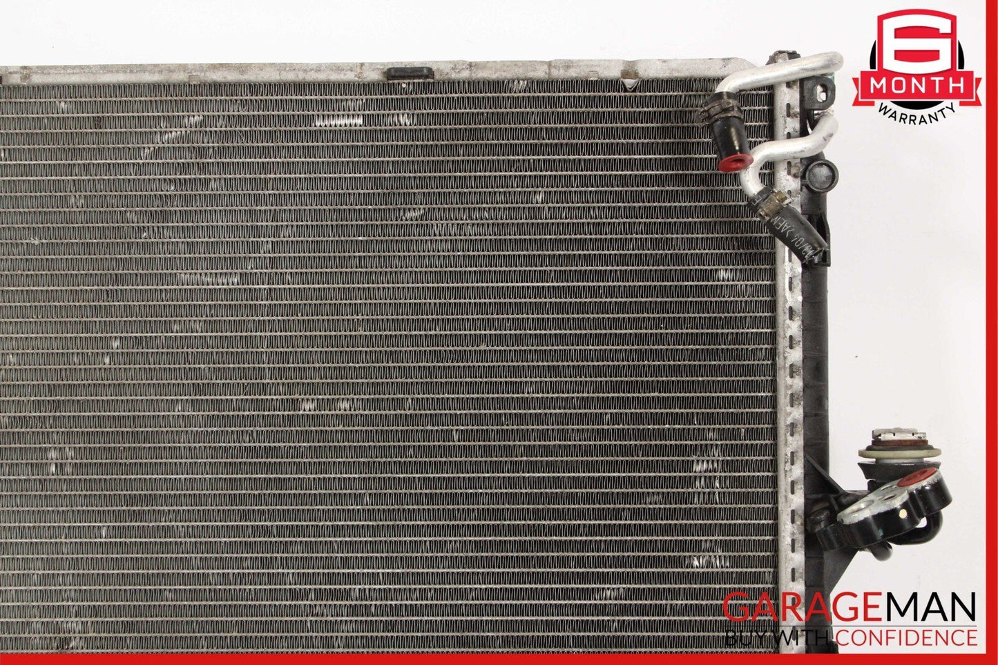 03-06 Porsche Cayenne 955 Engine Motor Cooling Radiator A/C AC Condenser Assy