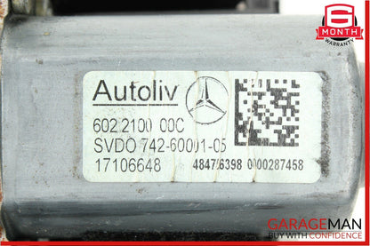 07-09 Mercedes W211 E63 AMG Front Left Driver Seatbelt Seat Belt Retractor Black