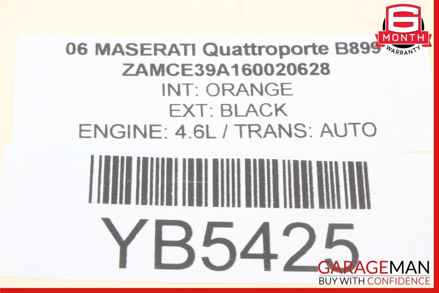 03-19 Maserati Quattroporte M139 GranTurismo M145 Front Relay Fuse Box OEM