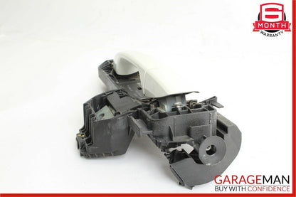 10-14 Mercedes W204 C300 Rear Left Driver Side Exterior Door Handle White OEM