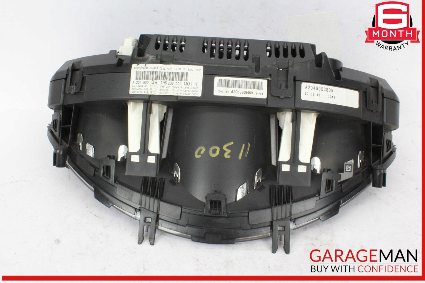 08-11 Mercedes W204 C300 C350 Speedometer Odometer Instrument Cluster Gauge OEM