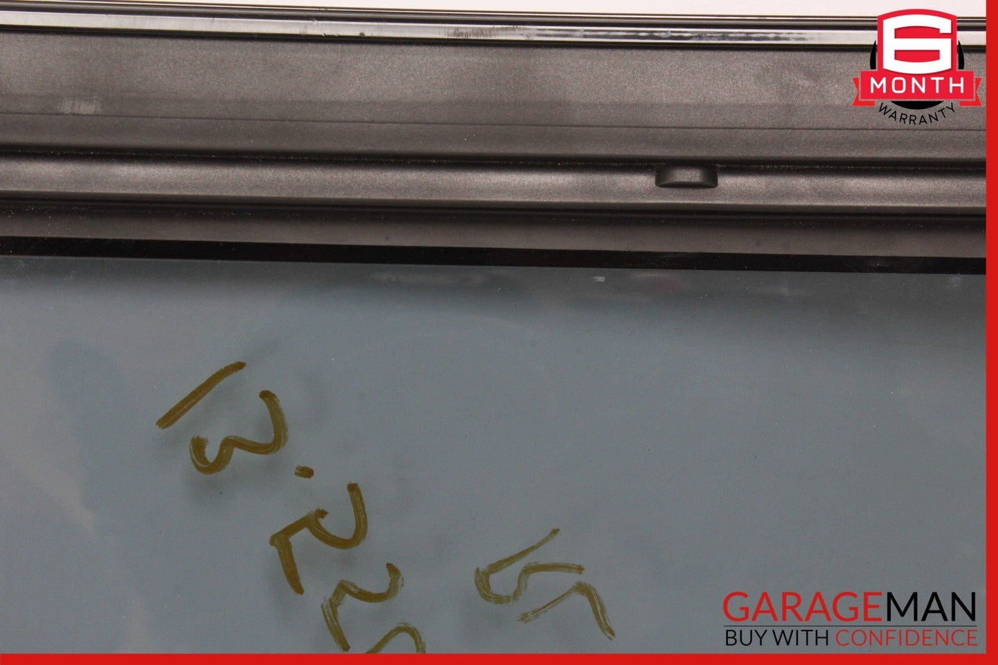 11-16 BMW 525i 535i 550i Rear Left Side Quarter Window Glass OEM