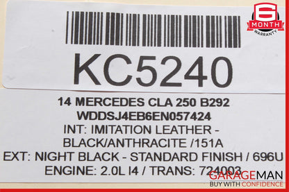08-18 Mercedes CLA250 GLK350 C350 Headlight Fog Light Switch Control Module Assy