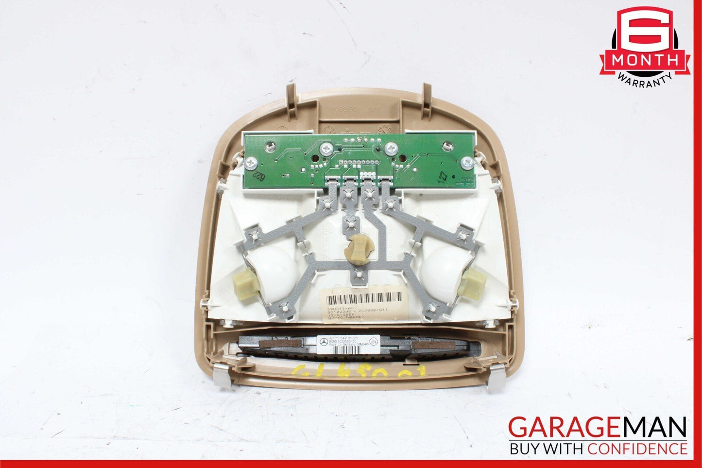 06-12 Mercedes X164 GL450 4MATIC Rear Dome Light Reading Map Lamp Assembly OEM