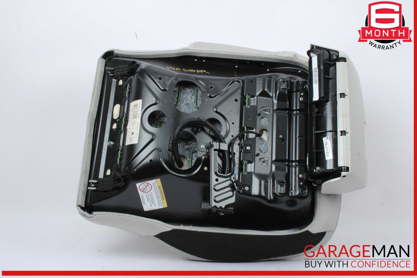 10-16 Mercedes W212 E350 Front Right Lower Bottom Seat Cushion Assembly OEM