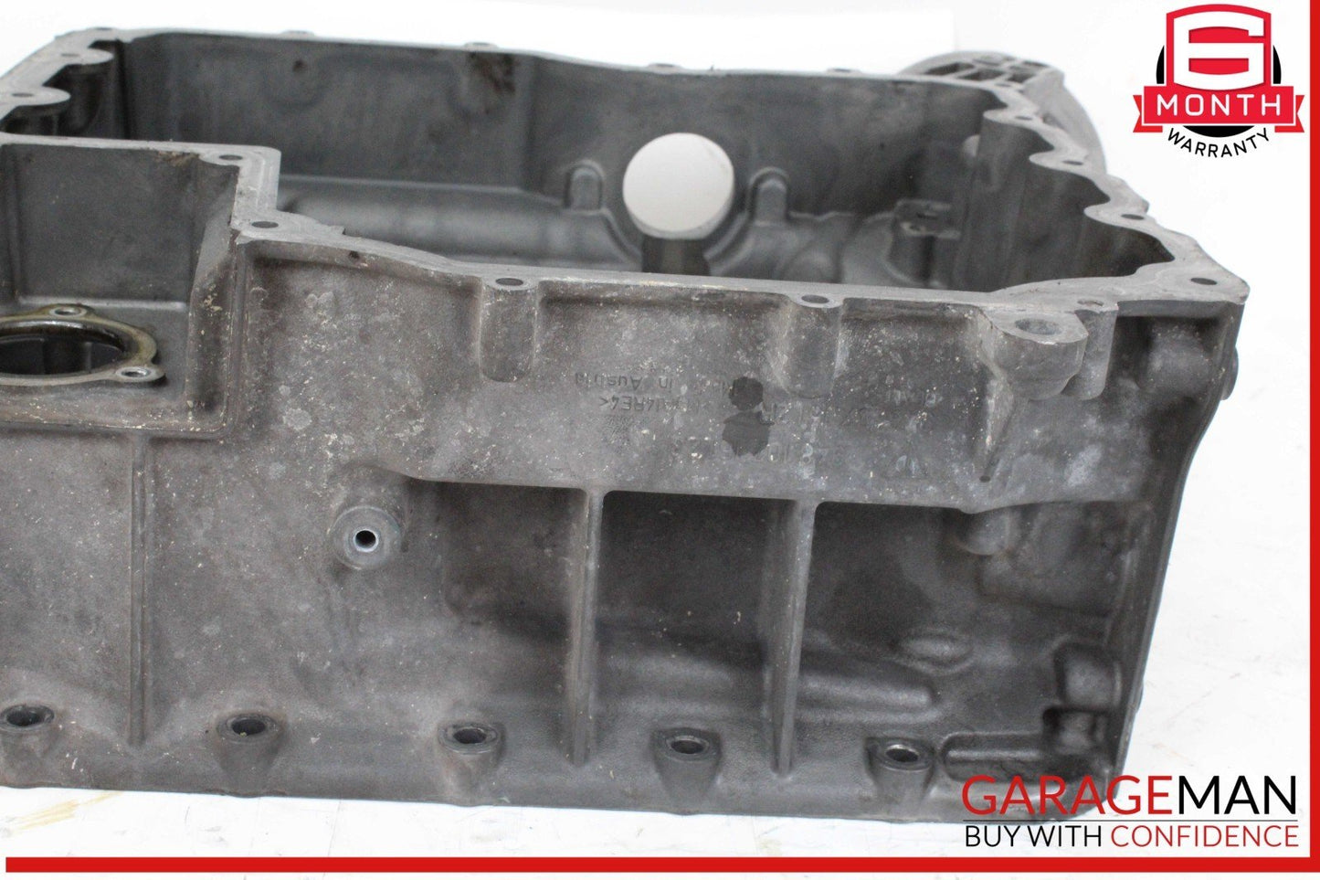10-16 Porsche Panamera 970 4.8L Engine Upper Oil Pan Sump 94810716123 OEM