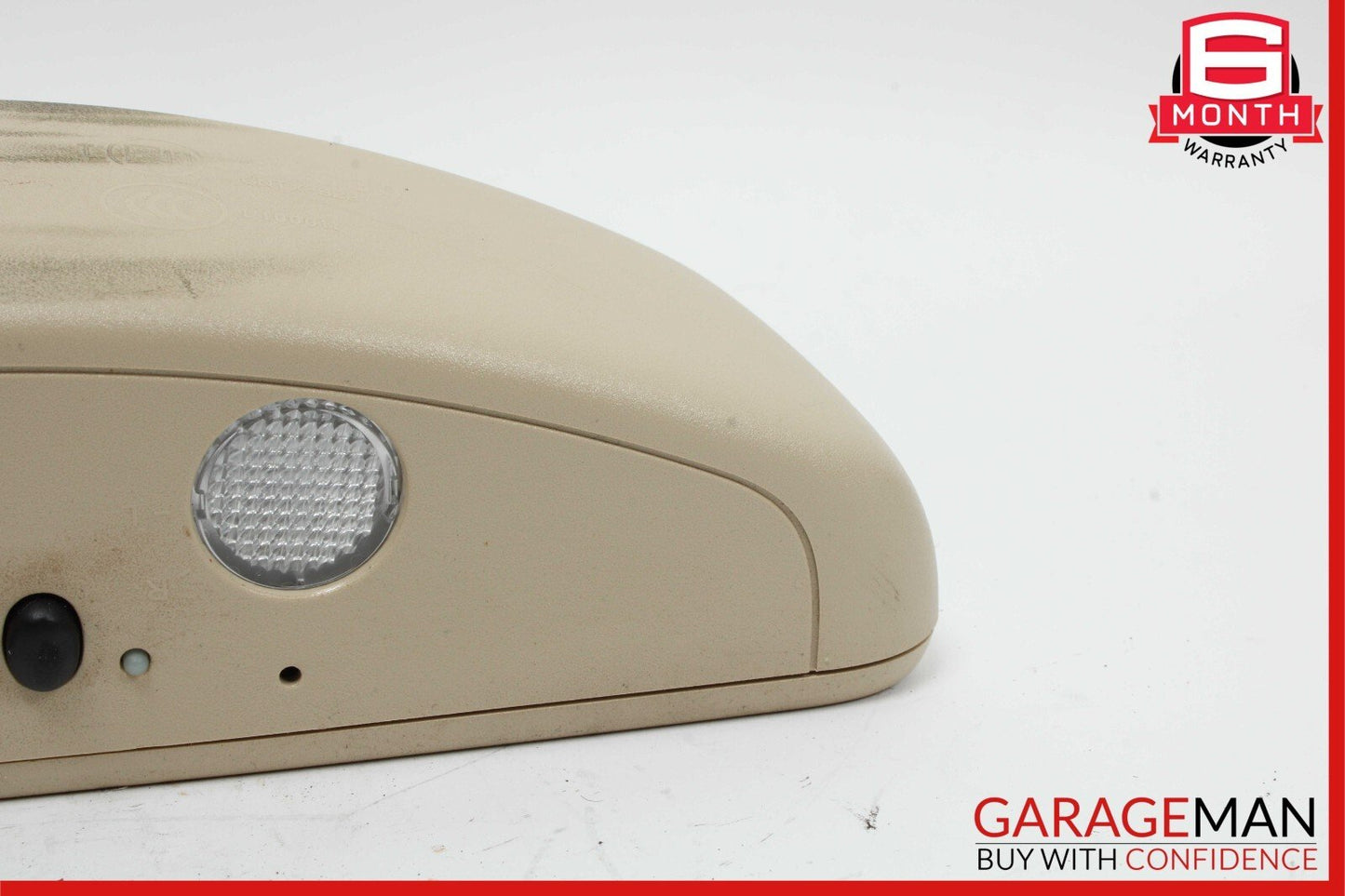 08-14 Mercedes W204 C350 C300 Top Upper Rear View Mirror Assembly Beige