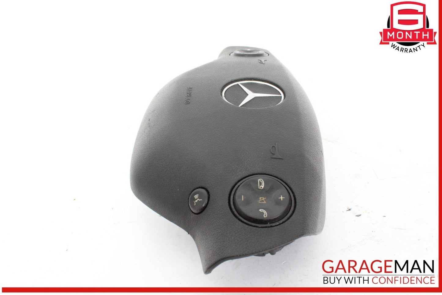 07-10 Mercedes W221 S550 S450 CL500 CL550 Steering Wheel Airbag Air Bag Black