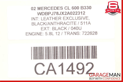 00-06 Mercedes W215 CL600 CL55 AMG Front Left Side Exterior Door Handle OEM