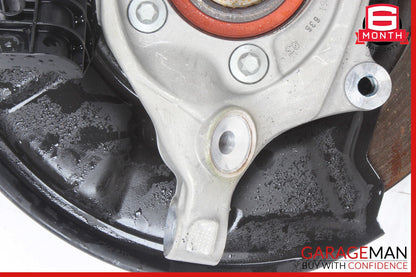 08-14 Mercedes W204 C250 Rear Left Spindle Knuckle Hub Bearing w/ Brake Rotor