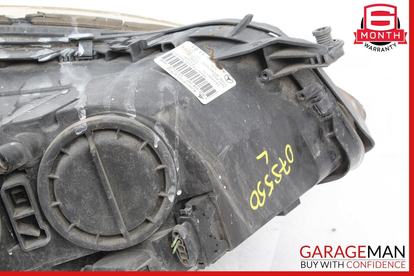 07-09 Mercedes W221 S550 Front Left Side Headlight Lamp Bi Xenon Night Vision
