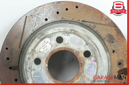 06-11 Mercedes W219 CLS500 Rear Right & Left Brake Rotor Disc Set Drilled OEM