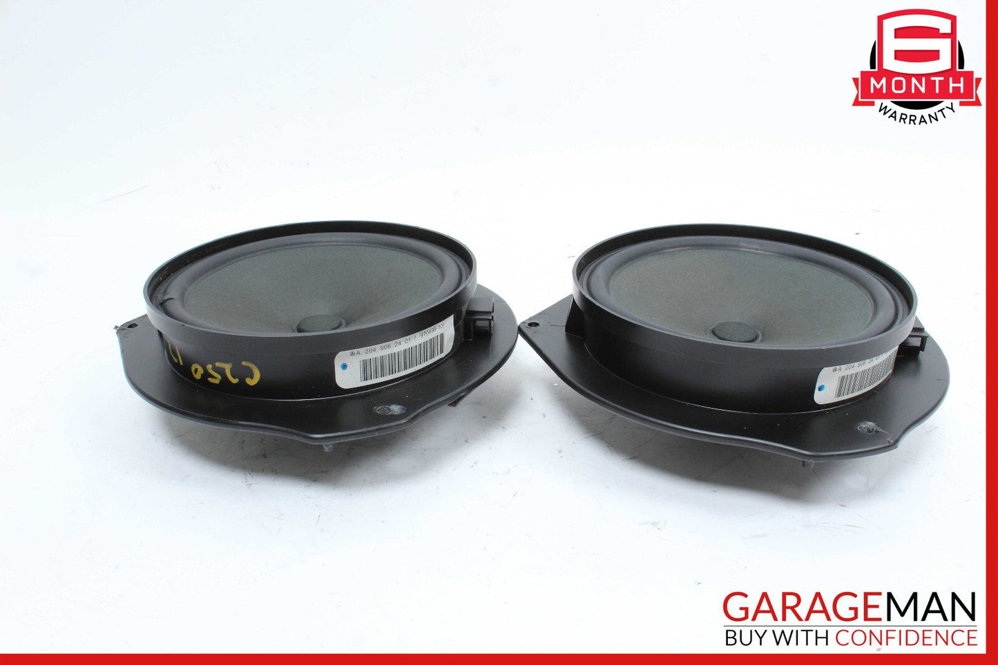 12-15 Mercedes W204 C250 C350 Front Left & Right Door Sound Speaker OEM