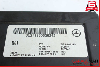 03-09 Mercedes R350 SLK350 ML450 Sirius Satellite Radio Receiver Module Unit OEM