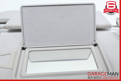 07-09 Mercedes W211 E350 E500 Right Side Sunvisor Sun Visor Shade Cover Gray OEM