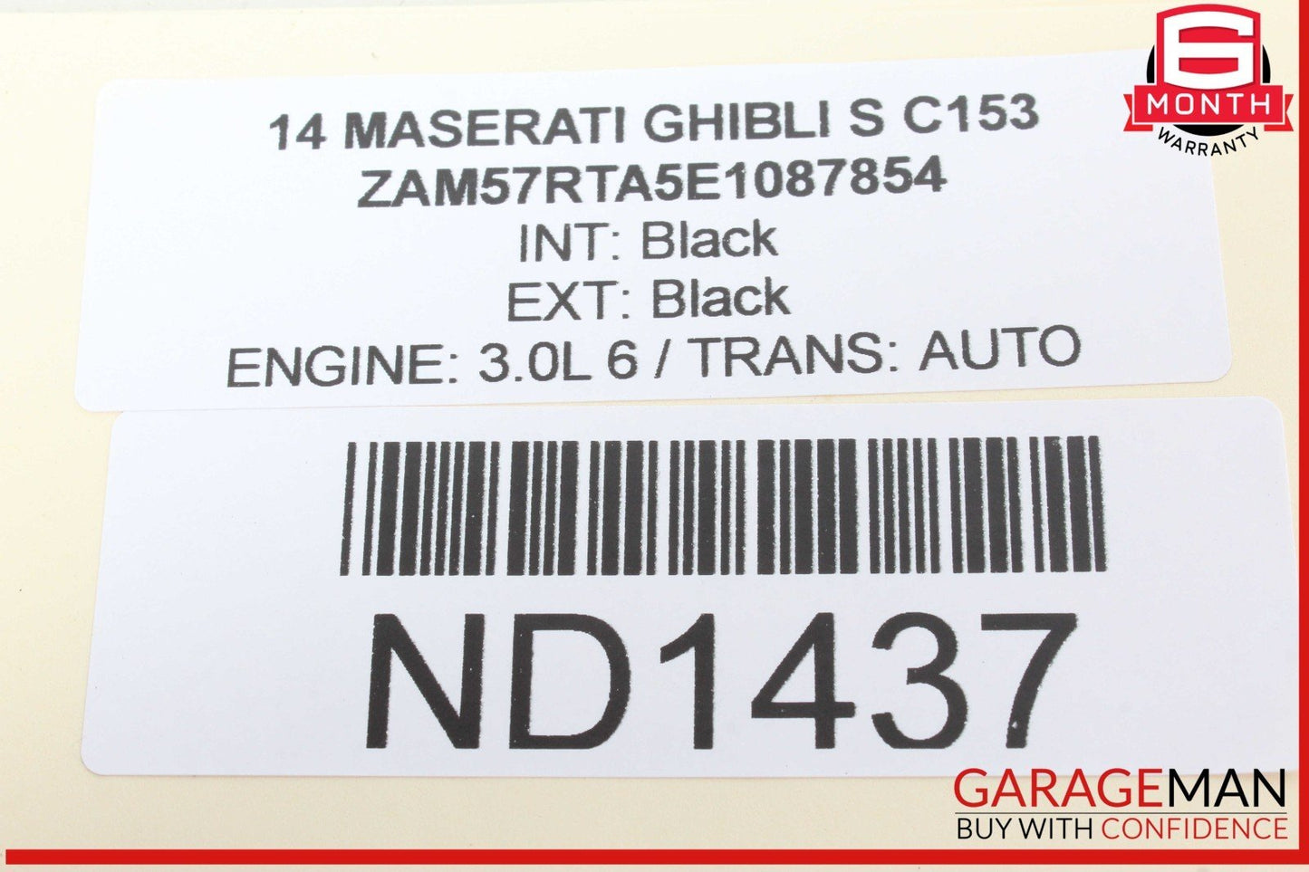 14-20 Maserati Ghibli S Levante Front Right or Left Side Seat Adjustment Switch