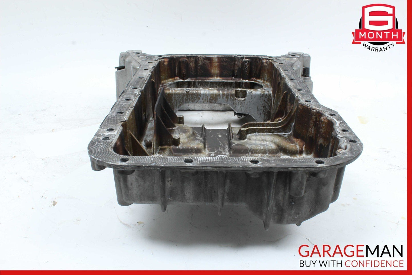 05-11 Mercedes W211 E350 C350 Engine Upper Oil Sump Baffle Pan 2720142102 OEM