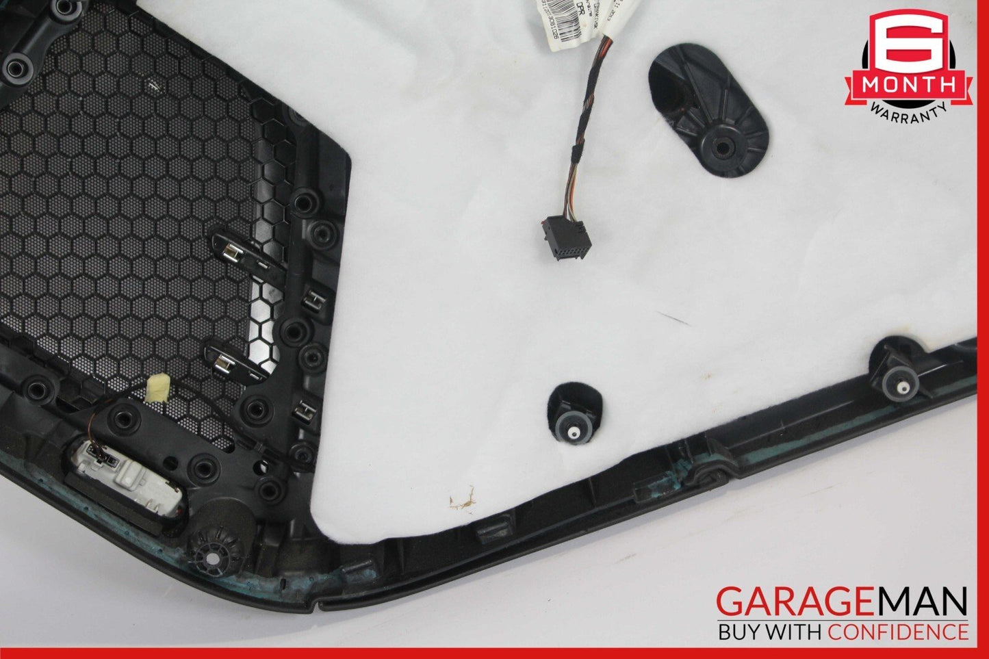11-18 Porsche Cayenne 958 Rear Left Driver Side Interior Door Panel Assy Black