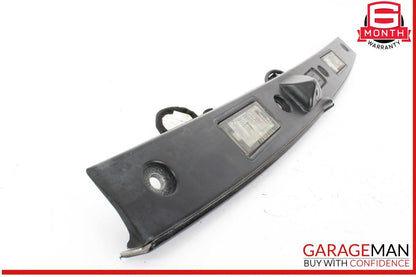 14-22 Maserati Quattroporte S Rear Trunk Lid Moulding Plate w/ Lights OEM