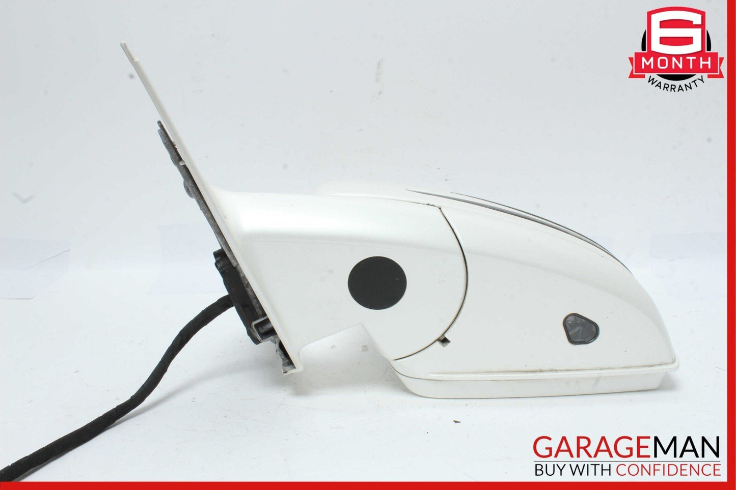 10-13 Mercedes W221 S550 Front Left Side Mirror Door Rear View Diamond White