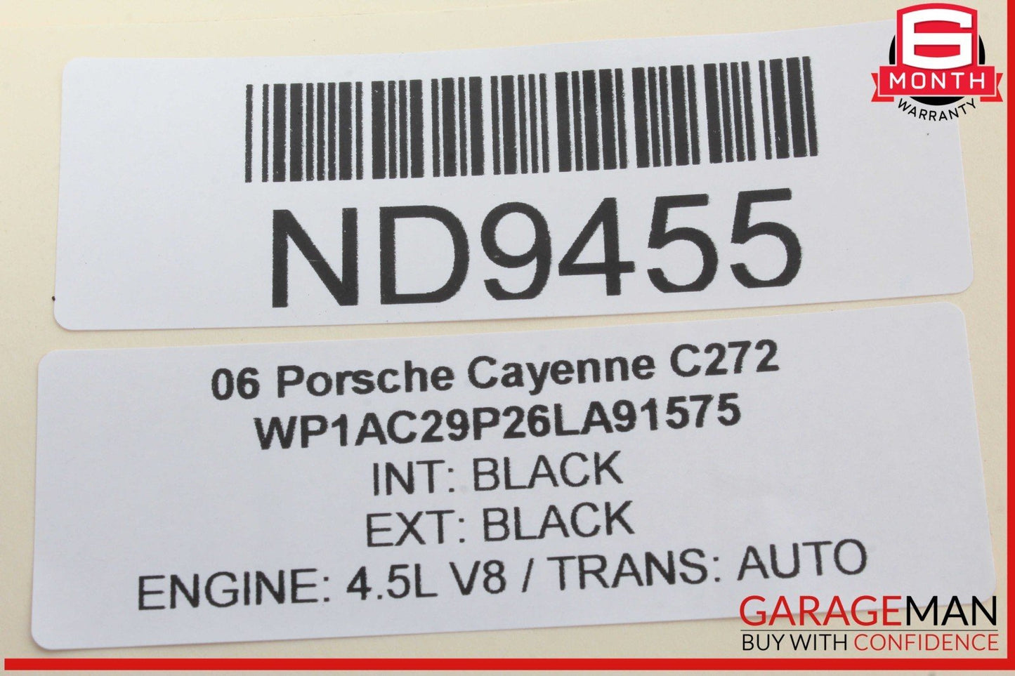 03-10 Porsche Cayenne 955 957 Front Left Dash AC A/C Air Vent Trim Grille OEM