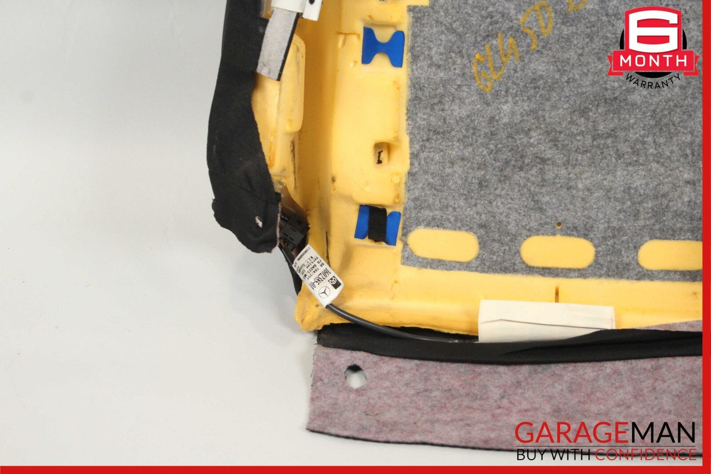 07-12 Mercedes X164 GL450 Front Left Side Top Upper Seat Cushion Anthracite