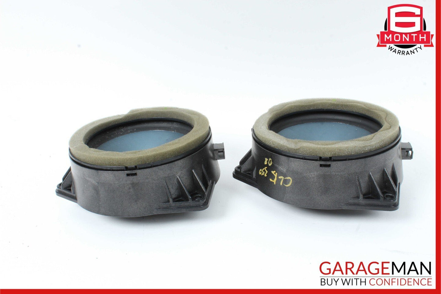 03-09 Mercedes W209 CLK350 CLK500 Front Door Audio Sound Speaker Set of 2 OEM
