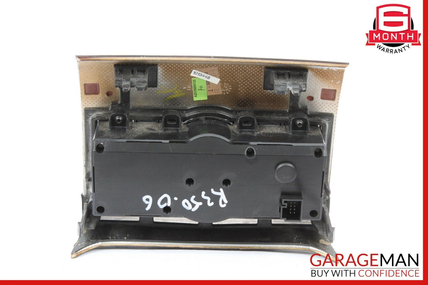 06-09 Mercedes W251 R320 R350 Rear Center Console A/C AC Heater Switch Panel OEM