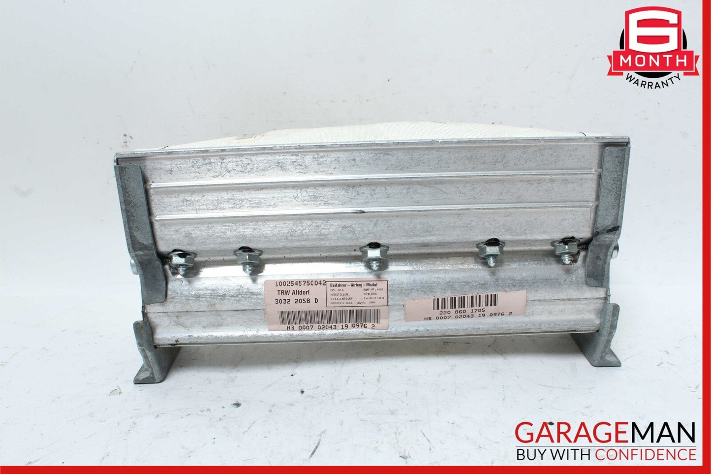 00-06 Mercedes W220 S430 S500 CL600 Front Right Dash Dashboard Airbag Air Bag