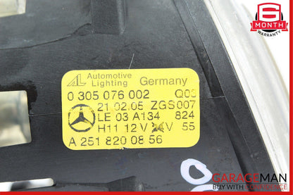 06-12 Mercedes W219 CLS500 GLK350 Front Right Side Bumper Fog Light Lamp OEM