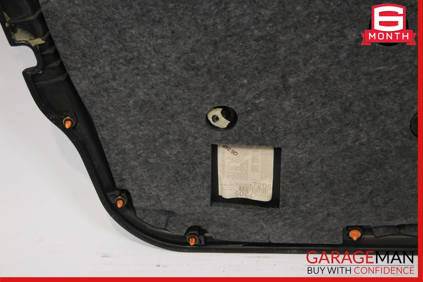 10-13 Mercedes W212 E350 Front Right Interior Door Panel Trim Cover Assy Black