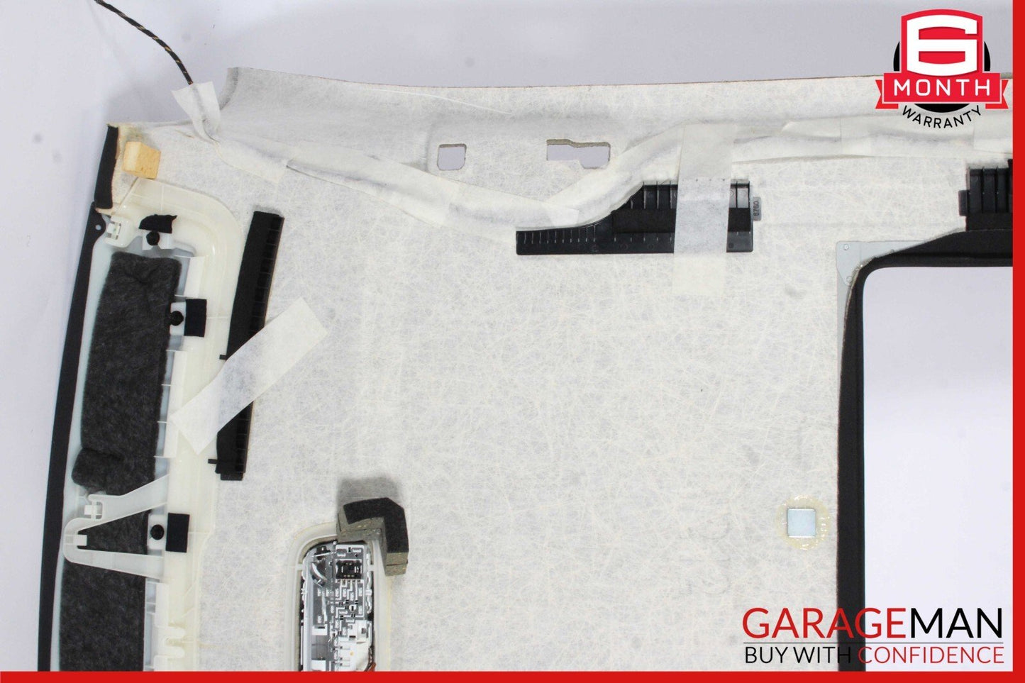 10-16 Mercedes W212 E350 Front Top Upper Upper Roof Headliner Liner Trim Cover
