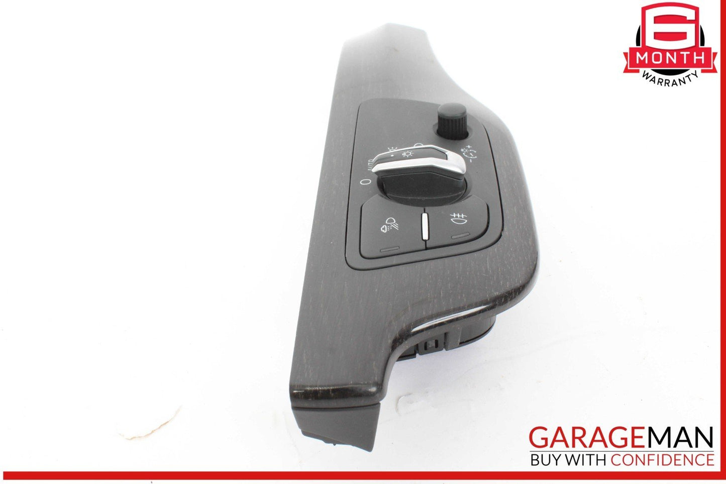 17-19 Audi Q7 Front Dash Trim w/ Head Light Lamp Control Switch 4M0941531AG OEM
