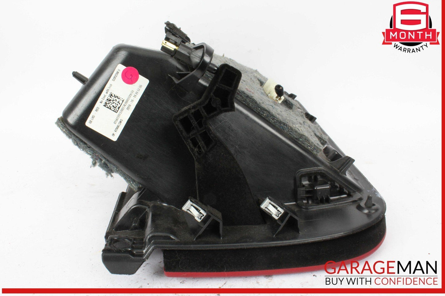 17-22 Alfa Romeo Giulia Dashboard Glovebox Storage Compartment Red OEM