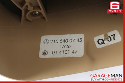 00-02 Mercedes CL500 S55 AMG Steering Column Combination Switch Assembly Beige