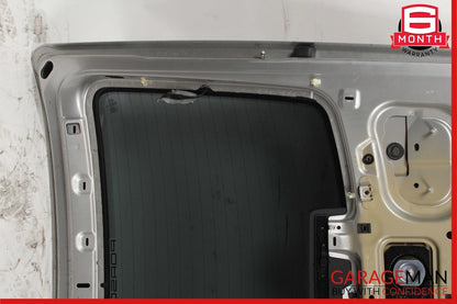 06-08 Porsche Cayman 987 Rear Trunk Glass Hatch Tail Gate Panel Assembly Silver