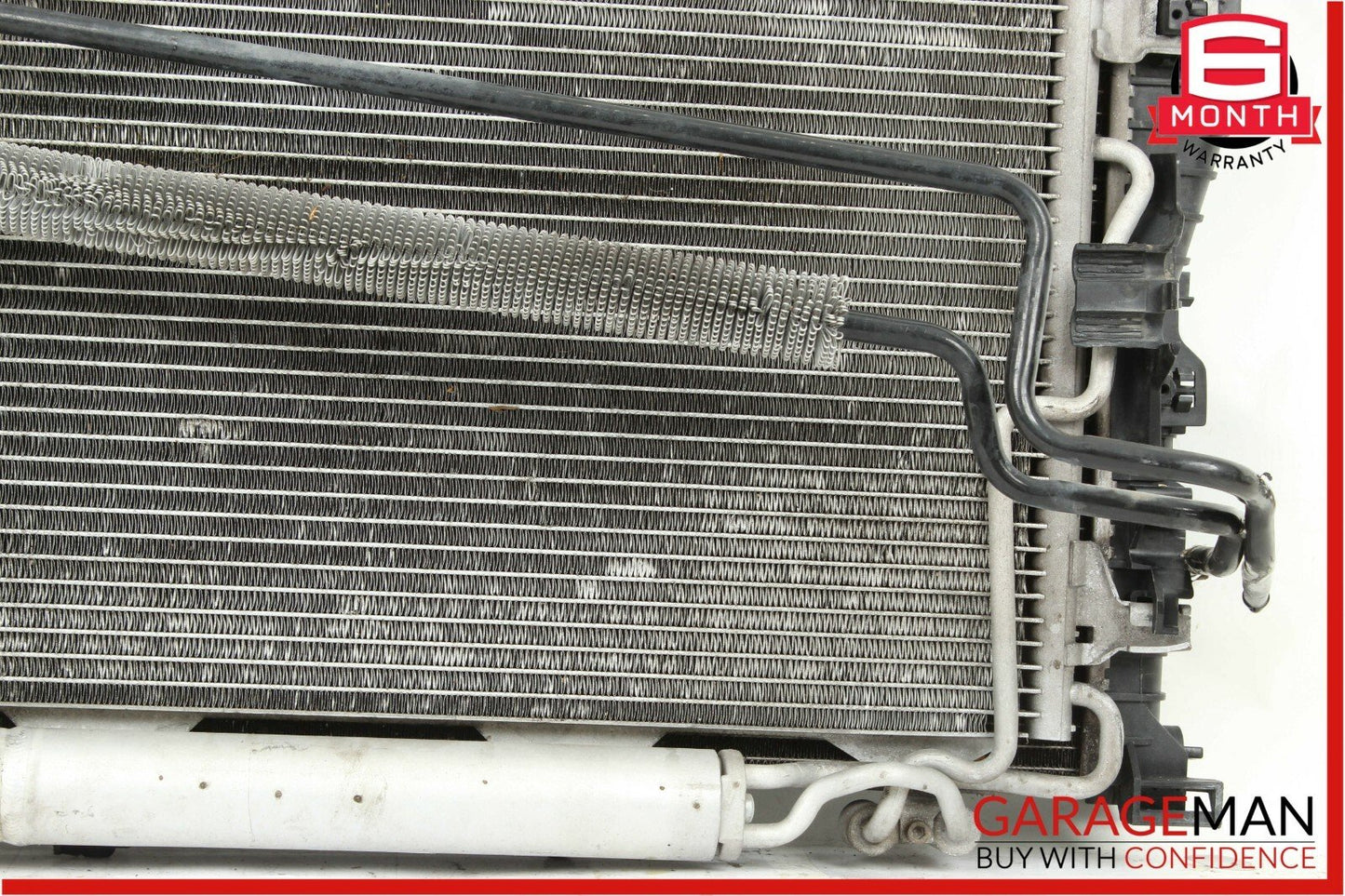 03-06 Mercedes CLS500 E500 Engine Coolant Radiator AC A/C Condenser Assembly OEM