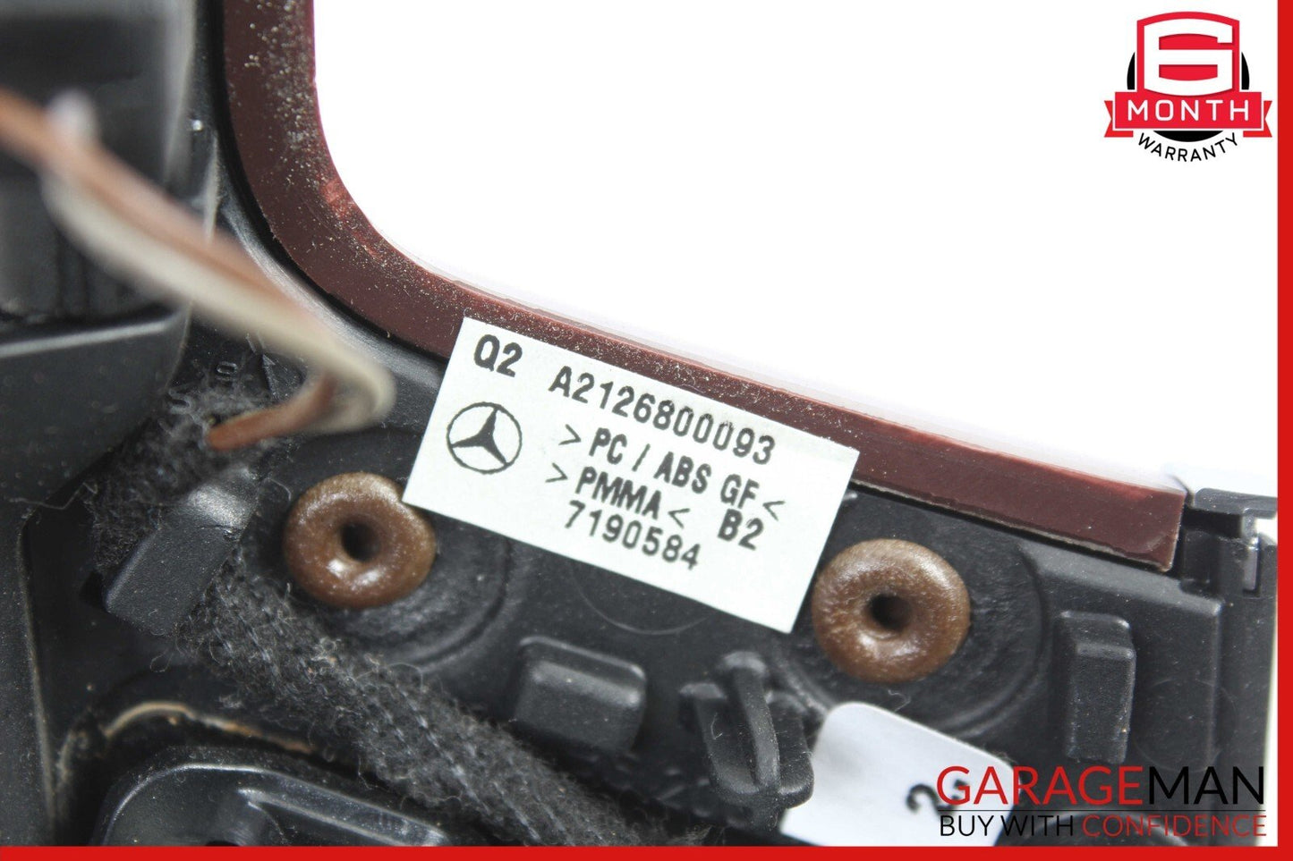 10-13 Mercedes W212 E350 E400 Dashboard Dash AC A/C Air Vent Left Trim OEM