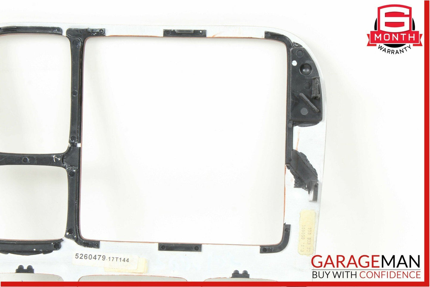 00-02 Mercedes W220 S600 Radio Dash Wood Trim Bezel Panel Cover Wood OEM