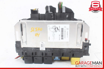 03-12 Mercedes R230 SL500 Front Left SAM Fuse Box Signal Acquisition Assembly