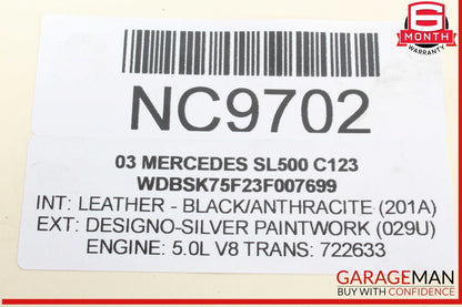 03-06 Mercedes R230 SL500 S430 CL500 AC A/C Air Conditioning Compressor OEM