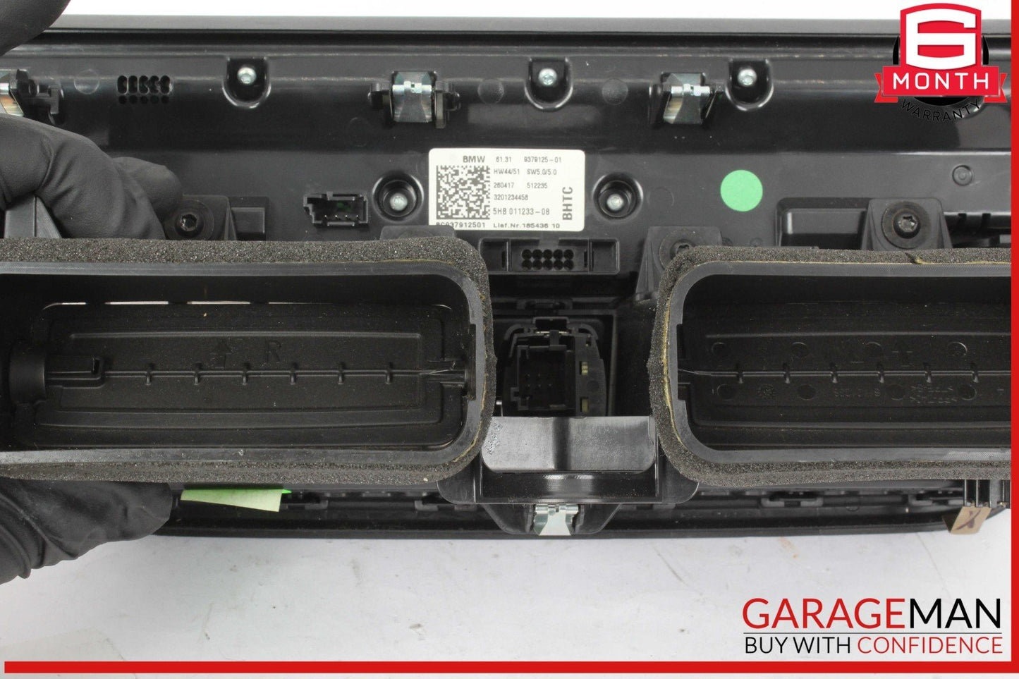 14-21 BMW i3 Hybrid Radio & AC A/C Climate Control Switch Panel 9379125 OEM